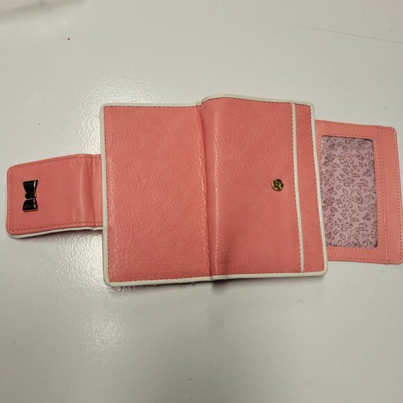 Two Coral Pink Wallet Purse - Picture 4 of 16